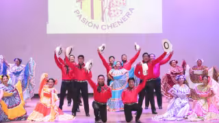 Niños y adolescentes se lucen en evento de clausura de compañía de danza folklórica “Pasión Chenera”