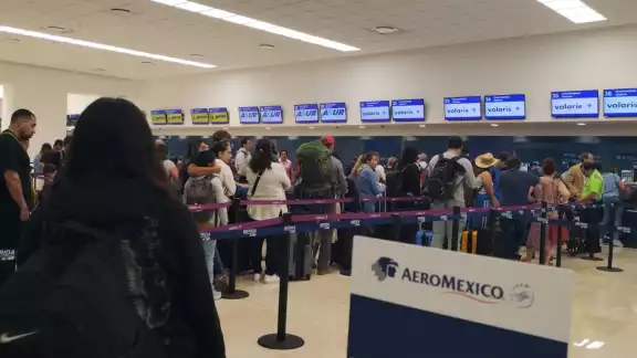 Vuelos a la CDMX y Guadalajara presentaron atrasos de casi una hora
