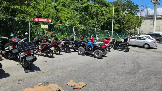 La falta de vigilancia ha provocado un alza en hurtos de vehículos ligeros, como la unidad sustraída de un estacionamiento