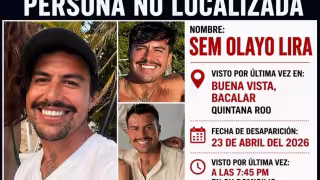 Familiares piden apoyo ciudadano para localizar a Sem Olayo