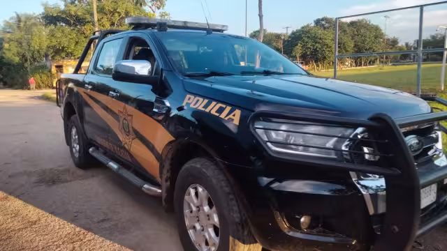 El hombre arrojó piedras a la patrulla cuando circulaba en Mérida