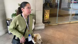 Invidente señala discriminación en Hotel Safi de Monterrey; prohibían entrada a su perro guía