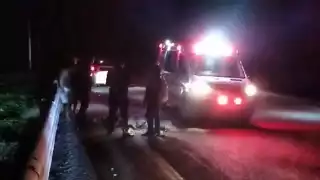 Motociclista fallece en carretera de Carmen Puerto Real.