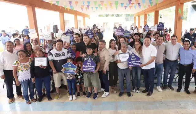 Mejora de vivienda fortalece hogares dignos en comisarías de Mérida