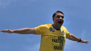 Bolsonaro ganó la primera vuelta y se perfilaba para ganar la presidencia.