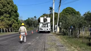 Robo de cable agrava crisis eléctrica en la Península de Atasta