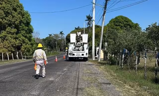 Sustracción de cable afecta suministro en Nuevo Progreso
