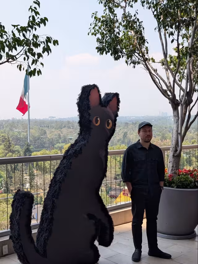 El cineasta se lleno de la cultura mexicana en todos los sentidos