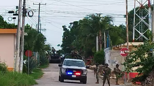 Se desconoce si una persona fue detenida a causa del operativo en la vivienda