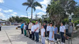Conmemoran en Mérida el aniversario 130 de la caída en batalla de José Martí 