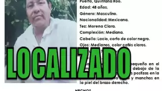 La ficha de búsqueda fue desactivada por las autoridades de Quintana Roo.
