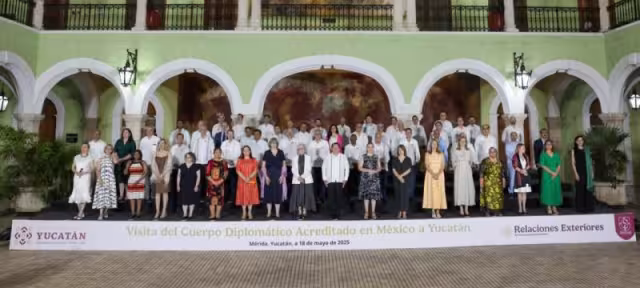 El evento se realizó en el Palacio de Gobierno en Mérida