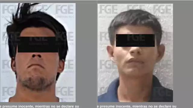 Los detenidos José Trinidad “N” y Kuri Fabián “N” amenazaban con levantar a la familia de la víctima y a esta misma en caso de no pagar la suma de dinero