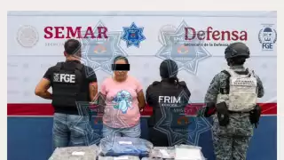 Detienen a una mujer por presunto narcomenudeo en la Región 94 de Cancún