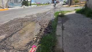 Vecinos de Lerma denuncian fugas de agua y calles deterioradas
