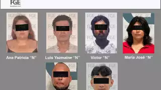 Las detenciones se realizaron en Cancún, Playa del Carmen y Cozumel