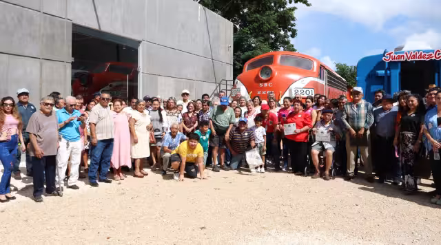 La sede fue en el nuevo Museo del Ferrocarril