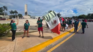 Campechanos comparten orgullo nacional tras debut del Tri