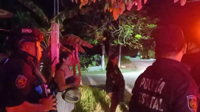 Vecinos llamaron a las autoridades para poner un alto a la discusión