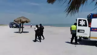 Hombre de la tercera edad aparece sin vida en Playa Norte, Ciudad del Carmen