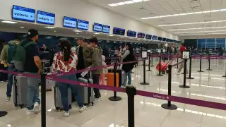 Este sábado 8 de febrero, el Aeropuerto Internacional de Mérida reporta vuelos cancelados