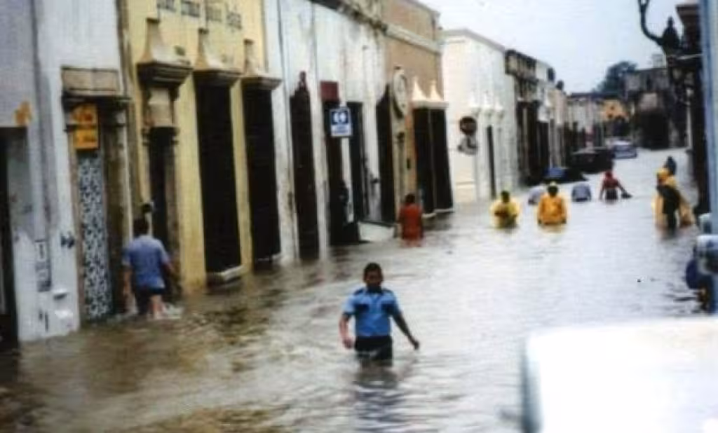 A 38 años de Gilberto: el huracán que dejó a Campeche bajo el agua