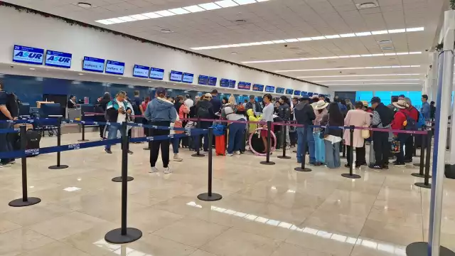 La terminal “Manuel Crescencio Rejón”  registró la llegada cuatro aeronaves