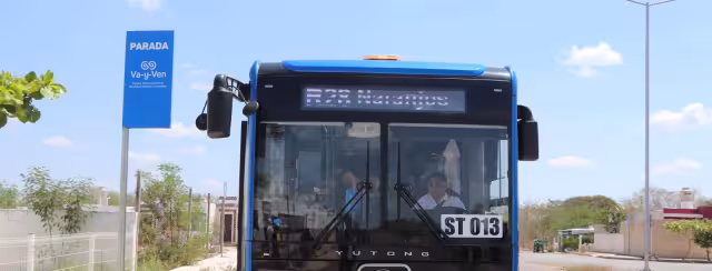 Se garantizará el servicio del transporte público en Mérida