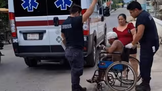 Hombre sufre ataque de un cocodrilo en José María Morelos y es trasladado de emergencia al hospital