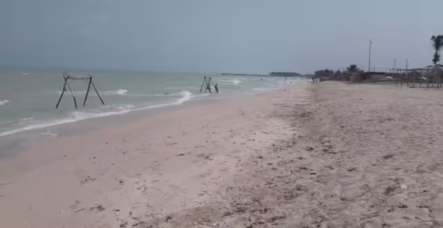 Habrá fuertes rachas de viento y oleaje intenso en la costa de Yucatán