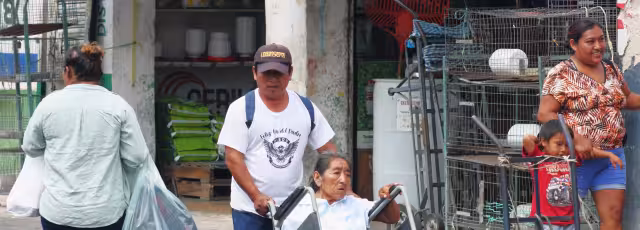 La remodelación del espacio público no priorizó la movilidad de las personas con discapacidad