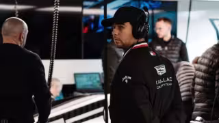 Checo Pérez con Cadillac