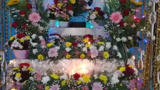 Saquean altar de la Virgen de Guadalupe