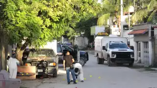 Víctima residía en la colonia México, quien recibió por lo menos ocho impactos de bala de arma corta, calibre .9 milímetros, de acuerdo con reporte policial.