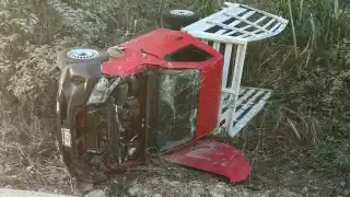 Afortunadamente, no hubo pérdidas humanas, solo daños materiales