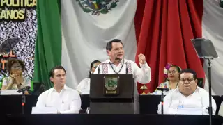 Huacho Díaz Mena resaltó que gobernará  por la Cuarta Transformación