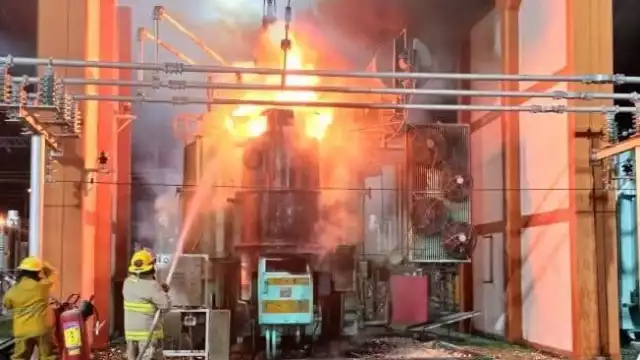 Fuego en subestación de la CFE no deja daños mayores ni lesionados