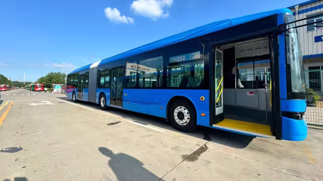 Serán 4 autobuses articulados, eléctricos y con capacidad para 140 personas para la Ruta Periférico de Mérida