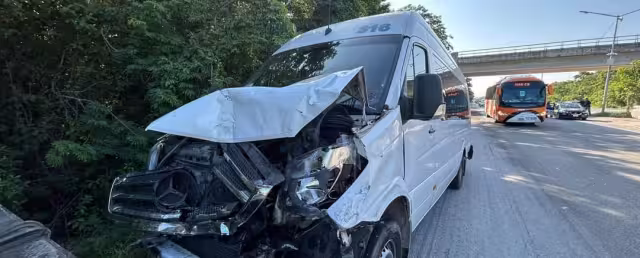 Ninguno de los conductores resultó lesionado en el accidente