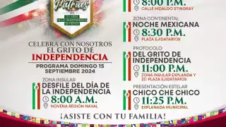 Grito de Independencia en Isla Mujeres: Actividades para el 15 de septiembre