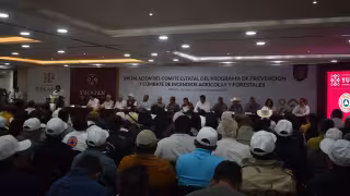 Instalan el Comité del Programa de Prevención y Combate de Incendios Agrícolas y Forestales en Yucatán