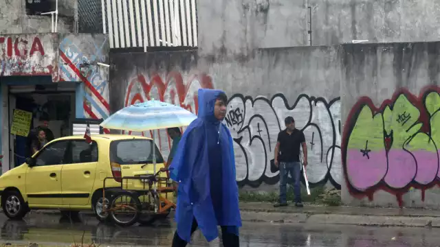 Se esperan lluvias dispersas y rachas de hasta 60 km/h