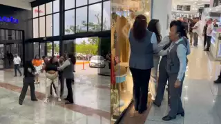 La mujer intentó huir tras ser descubierta robando, pero fue detenida antes de llegar a la salida de la Plaza Las Américas