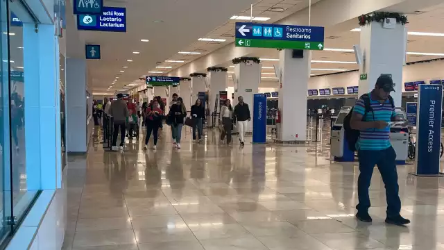 El aeropuerto de Mérida mantiene sus operaciones con normalidad
