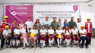 Conalep Tizimín presenta nueva carrera en Protección Civil; aún hay cupo y las clases inician pronto