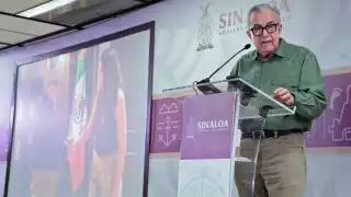 El mandatario sinaloense aseguró que se trabaja para que regresen los vuelos.