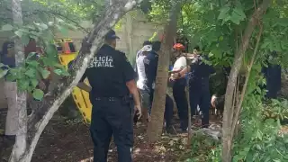 Sexagenario acude a visitar a su hermana en su predio de Izamal, pero la halló en una oquedad