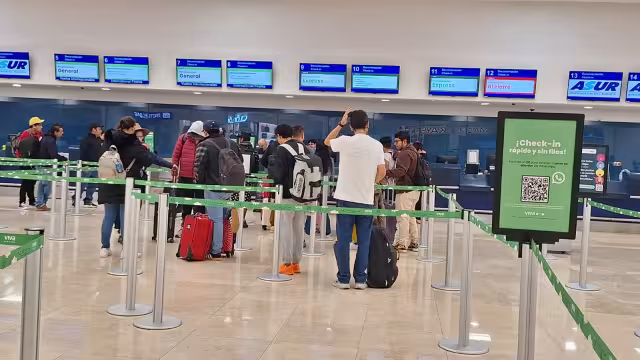 Aeropuerto Mérida hoy 01 de noviembre