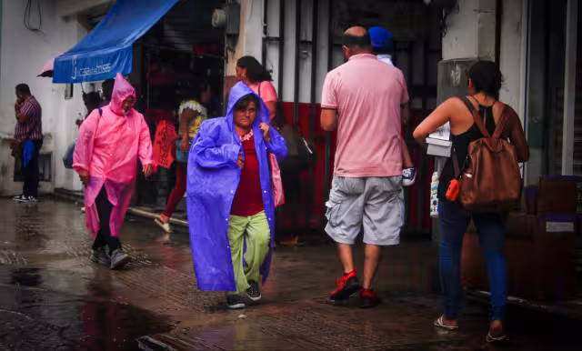 Se espera que las lluvias sean muy fuertes en Yucatán