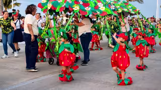 La Isla celebra Desfile de Primavera con más de 3 mil participantes